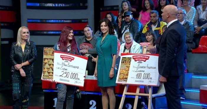Кадър: Нова ТвПевицата Жана Бергендорф спечели 250 000 лева от