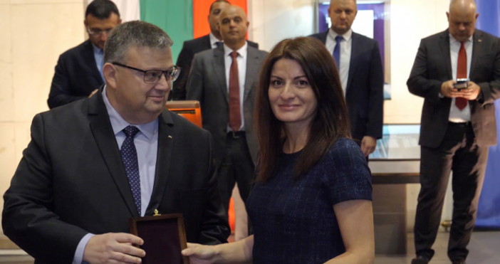 Снимка МВРНа официална церемония министърът на вътрешните работи Младен Маринов главният