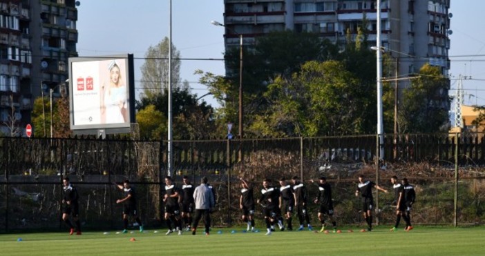 Отборът на Черно море проведе последната си тренировка преди мача