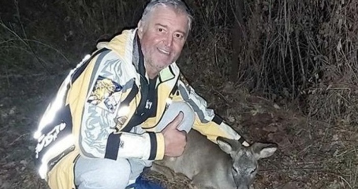 62 годишният кюстендилец Орлин Борисов спаси малко еленче което е било