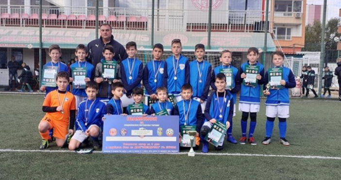 Детският отбор на Спартак завърши на второ място на турнира