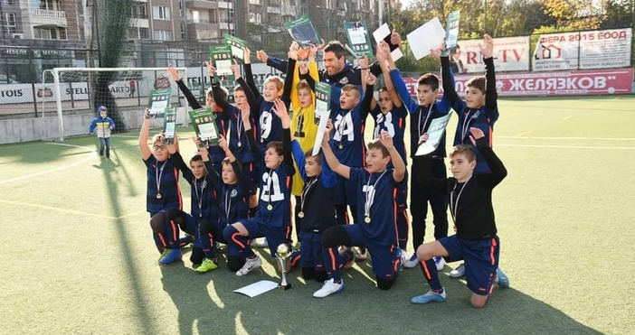 Талантите на варненския клуб Шампиони спечелиха турнира по футбол 9