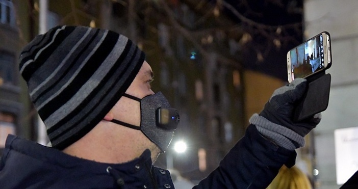 Снимка БулфотоВ Благоевград излизат на протест срещу замърсяването на въздуха