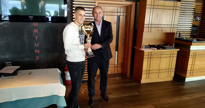 Нападателят на Черно море Мартин Минчев бе избран за Футболист