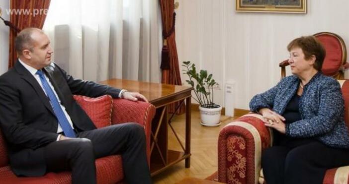 Президентът Румен Радев се срещна днес на Дондуков“ 2 с