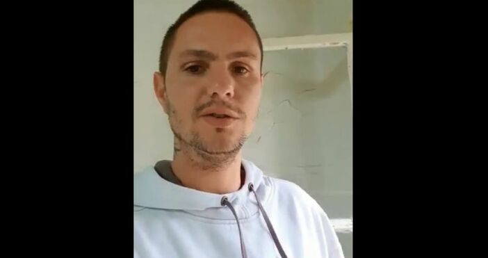 Млад мъж пусна видео от инфекциозното отделение на болницата в