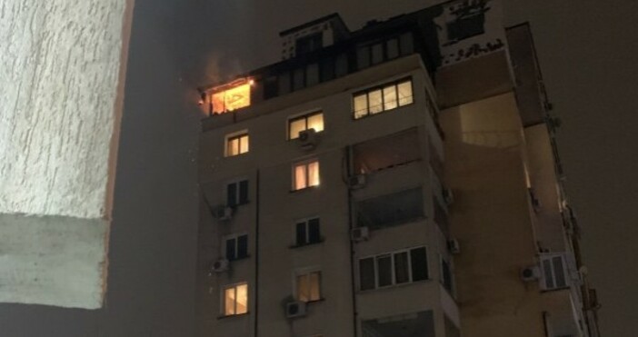 Кадър БТВЕдин човек е загина след като се запали апартамент