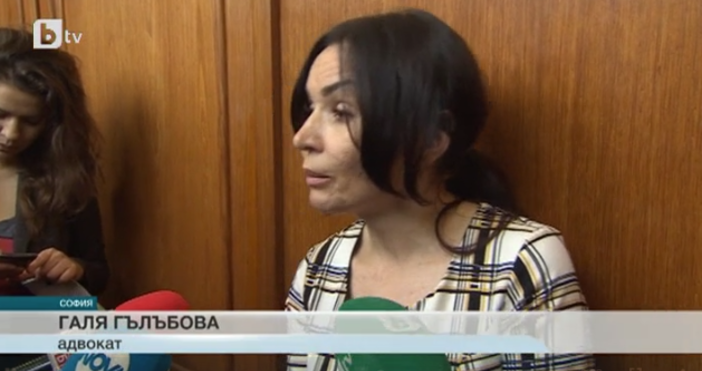 Кадър бТВСтоличната адвокатка Галя Гълъбова е била пребита пред очита