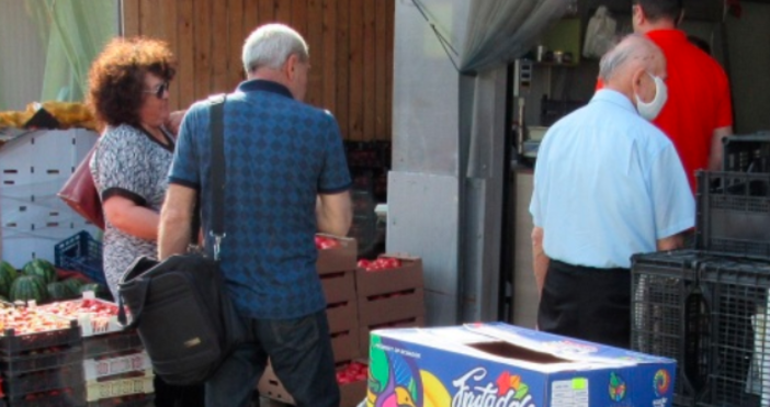 Снимка БулфотоНационалната агенция по приходите НАП е затворила зеленчуковата борса