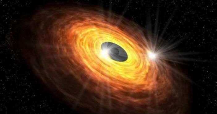 Горещите точки, обикалящи около черната дупка, могат да доведат до