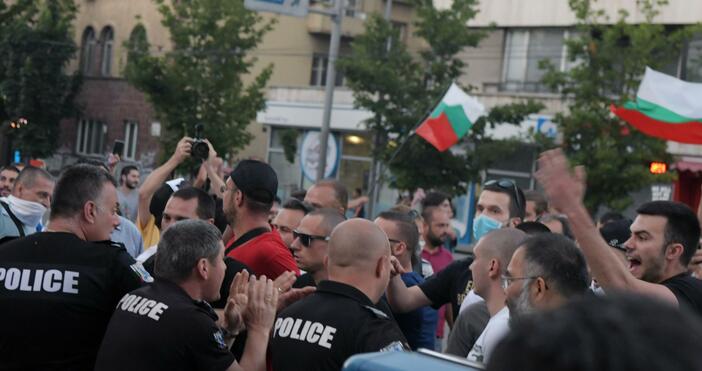 Снимка: БулфотоСДВР разпространи видеоматериали от протеста вчера, пише БНТ.рекламаНа тях