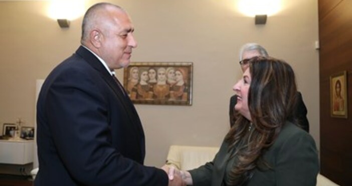 Кадър Министерски съветПремиерът Бойко Борисов се срещна с американския посланик