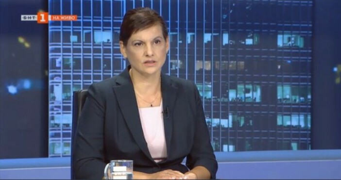 кадър БНТПредседателят на парламентарната група на ГЕРБ Даниела Дариткова реагира