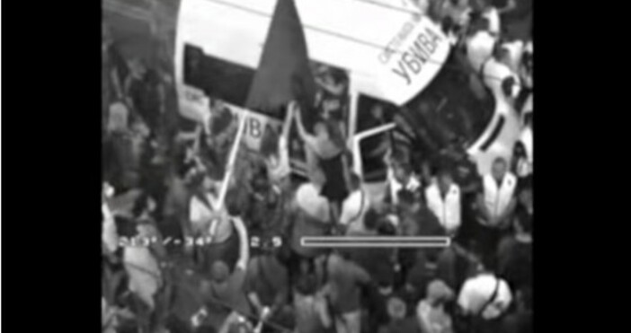 кадър МВРcross bgМВР разпространи кадри от столичното видеонаблюдение На тях се виждат