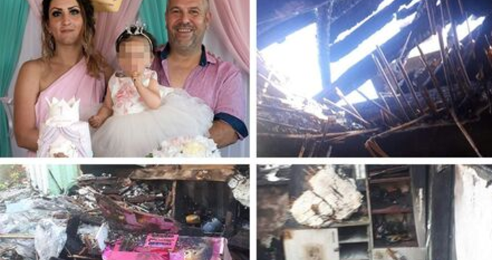Източник и снимки Флагман бгПожар унищожи дома на едно българско семейство в