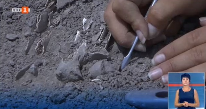 кадър БНТКрепостна система на 7000 години проучват археолозите на малко