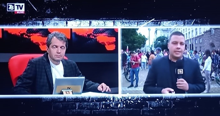 Редактор  e mail  Кадър 7 8 ТВРепортерът на 7 8 ТВ Станислав Балабанов коментира снощните