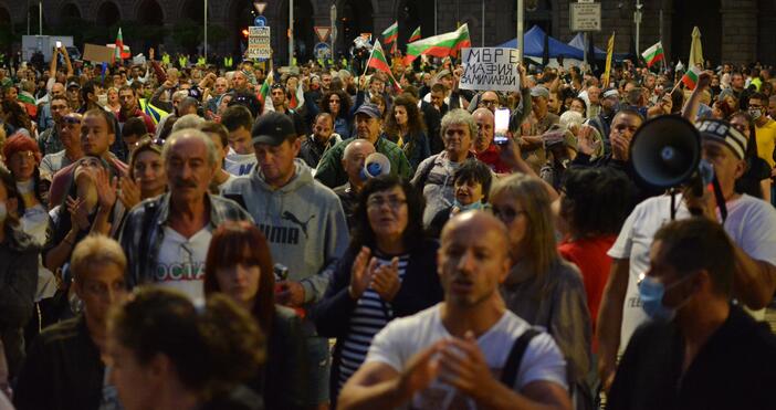 Снимка Булфото архивАнтиправителствените протести продължават предаде НОВА ТВ В 59 тия ден