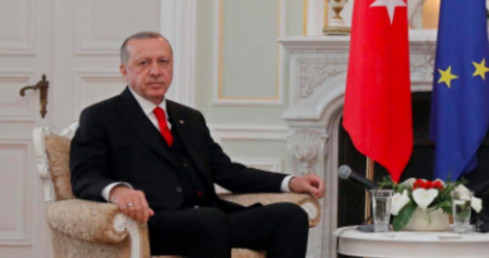 снимка БулфотоПрезидентът Реджеп Тайип Ердоган проведе преговори при затворени врата