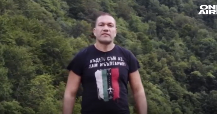 кадър Кубрат Пулев поздрави всички българи по случай 135 та годишнина от