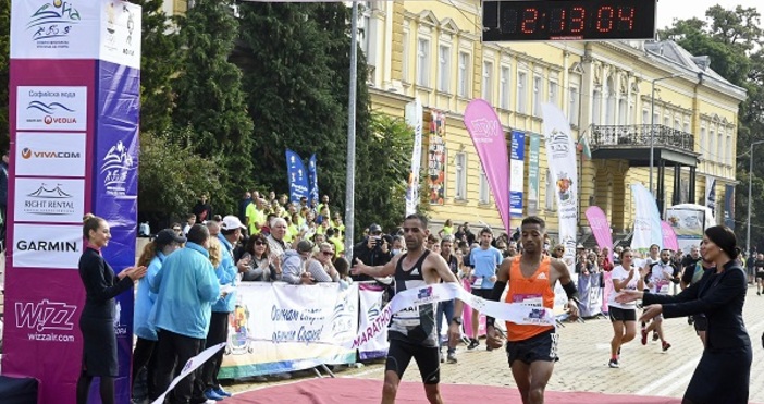 БулфотоГолям интерес предизвика тазгодишното издание на Софийския маратон Мароканците Йозеф Сбай