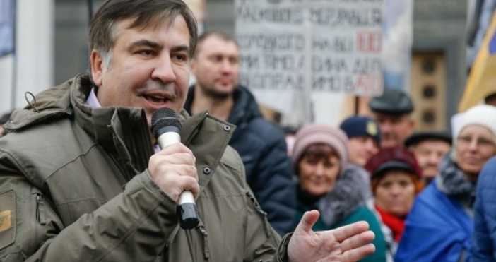 Снимка ПискабейНеприятен инцидент е претърпял Михаил Саакашвили в Гърция Бившият грузински