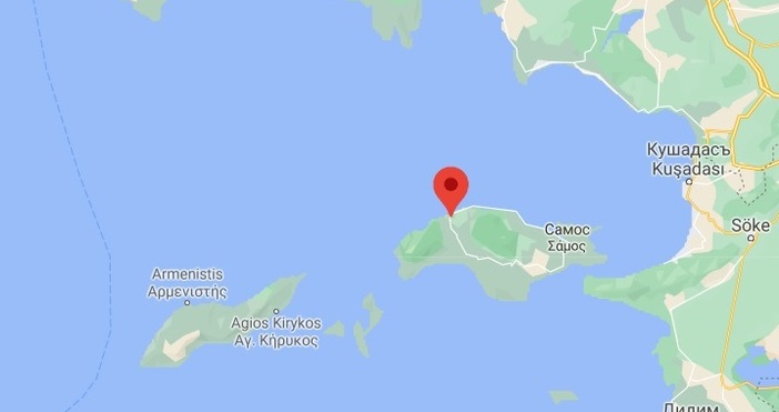 Кадър: Гугъл МапсСилно земетресение с магнитуд 6,9 по Рихтер бе