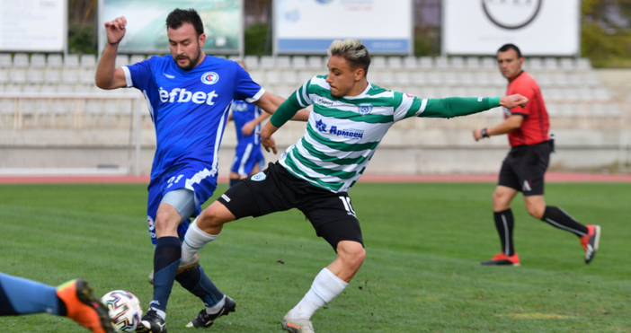 Снимка chernomorepfc bgРезултати от XII кръг в efbet лига Царско село
