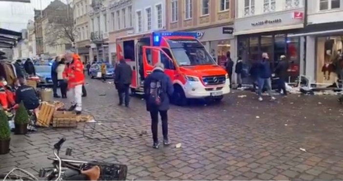 Кадър News This Second Ужасен инцидент е станал в немския град