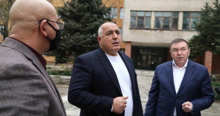 Снимка Пресслужба Министър председателят Бойко Борисов каза на посещението в Пазарджик