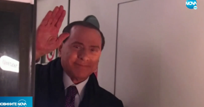 кадър Нова твСилвио Берлускони е настанен в кардиоторакален център в Монако.
