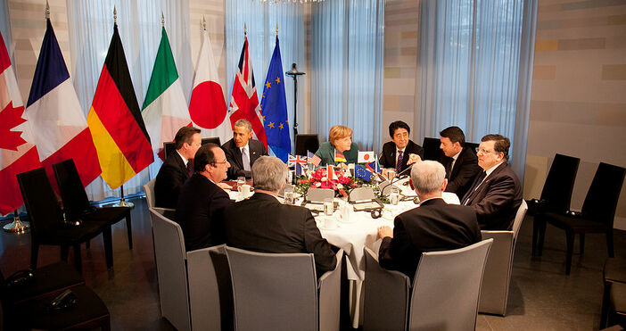 снимка: Rijksvoorlichtingsdienst, Уикипедия, архив  Великобритания е ротационен председател на Г-7 за