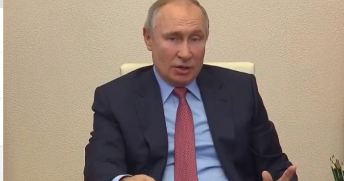 Кадър Риа Новости Изненадващо Владимир Путин се пусна на живо от