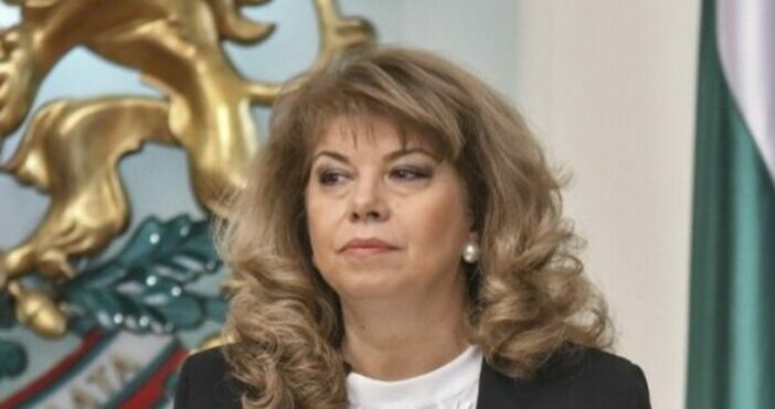 снимка БулфотоВицепрезидентът Илияна Йотова е с положителен резултат от тест