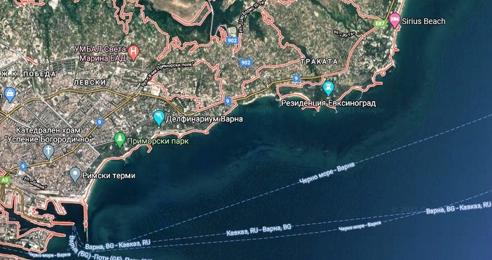 илюстрация: Google Maps 22,7 млн. лева приходи очаква Община Варна от управление