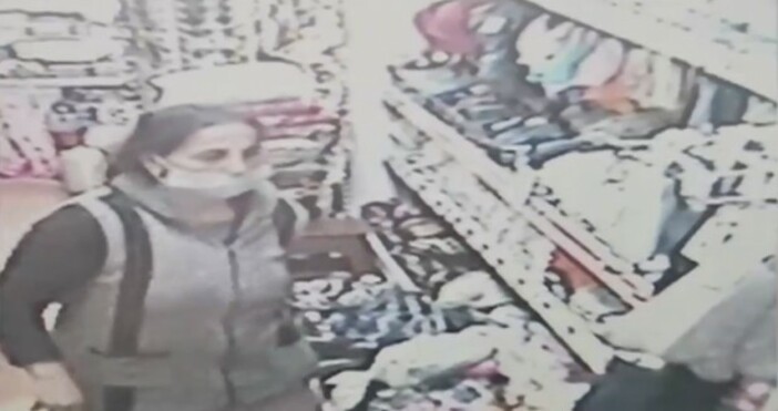 Кадър Нова телевизияХванаха жена да краде в магазин в Бургас
