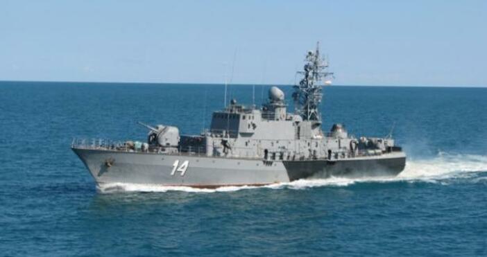 Кадър ВМСНапрежението в Черно море между Украйна подкрепяна от НАТО