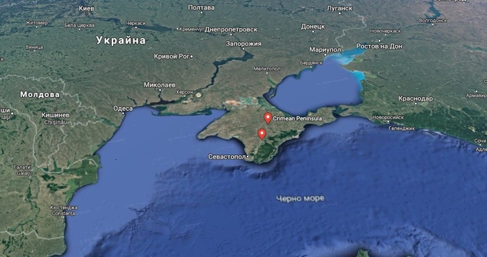 Снимка Гугъл МапсСъединените американски щати може да подкрепят Украйна като