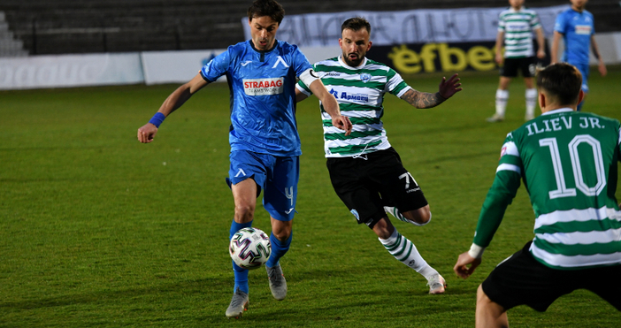 Снимка chernomorepfc bgEfbet лига XXIII кръг Ботев Вр – Ботев