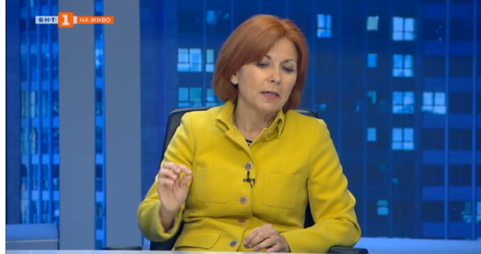 кадър: БНТЕто какъв анализ на изборните резултати направи Димитрова:България не