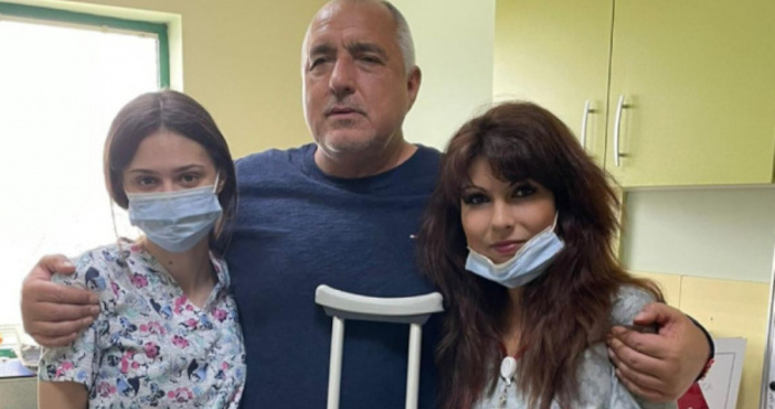 Снимка Фейсбук БорисовПремиерът в оставка Бойко Борисов който беше опериран