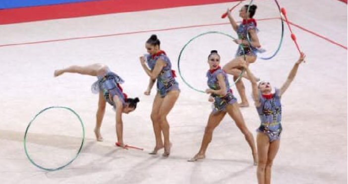 Снимка Фейсбук Илиана РаеваОще медали за грациите ни от Световната купа по художествена гимнастика