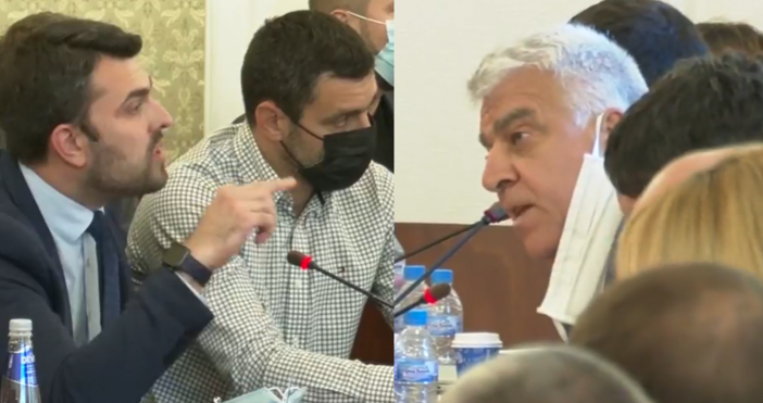 Кадър ДневникЛют скандал между Румен Гечев от БСП и Георг