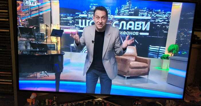 кадър 7 8 ТВКамен Воденичаров откри Вечерното шоу на Слави Трифонов