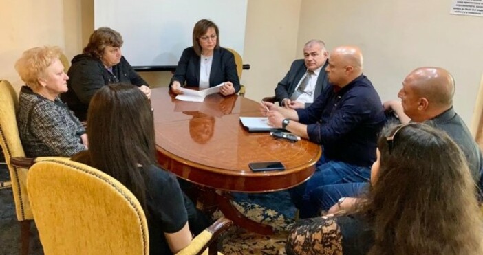 Снимка БСП Председателят на БСП Корнелия Нинова каза при посещението