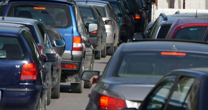 Снимка Стана ясно колко автомобили са напуснали столицата през последните 48