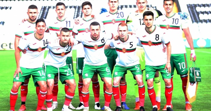 Снимка Официален сайт на Български футболен съюзМладежкият национален отбор на