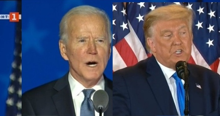 Кадър БНТАмериканският президент Джо Байдън отмени изпълнителните заповеди на своя