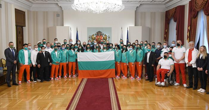 Снимка БулфотоОлимпийската делегация на България бе изпратена от президента Румен