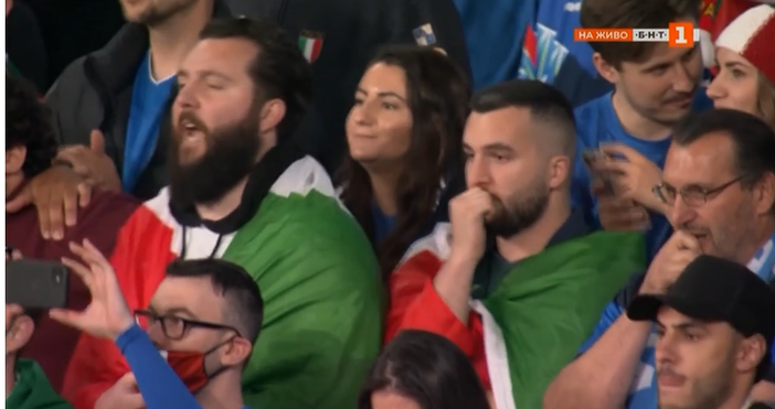 кадър и видео БНТИталия вече е на финал Селекционерът на Италия